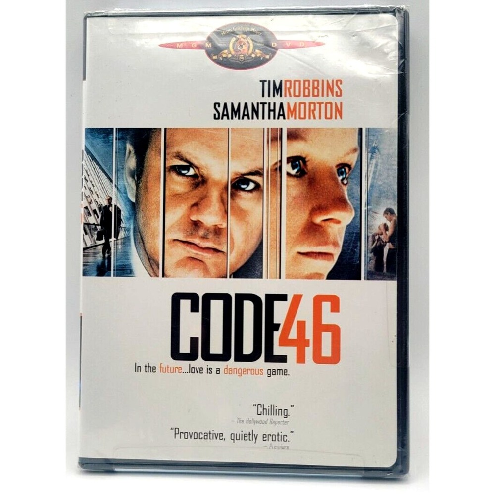 Code 46 DVD MOVIE Tim Robbins Samantha Morton NEW FACOTRY SEALED